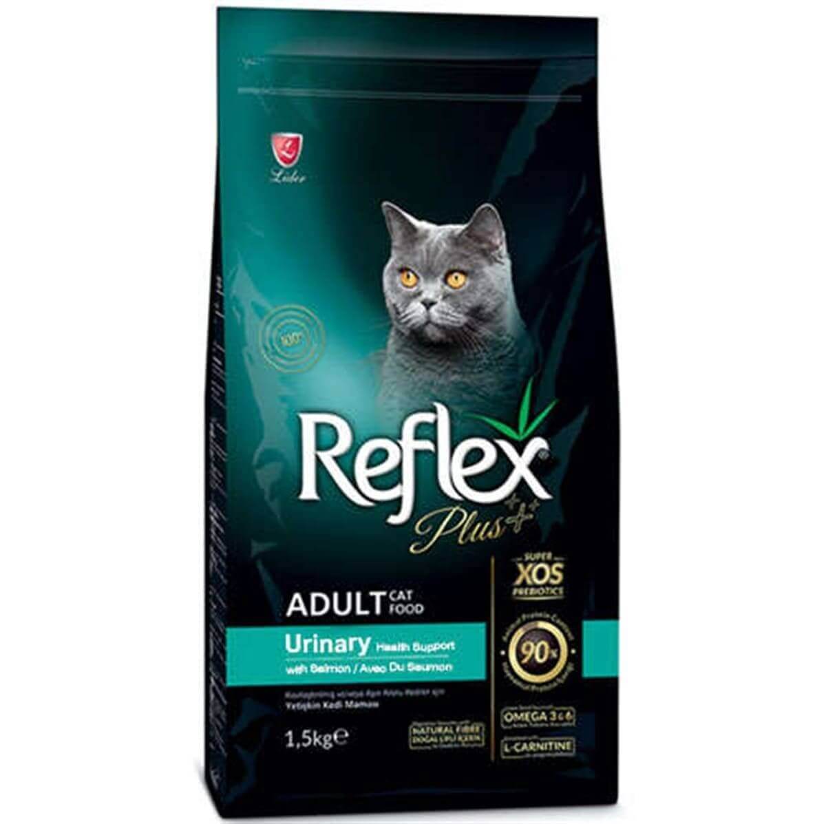 غذای خشک گربه یورینری با طعم مرغ رفلکس پلاس  Reflex Plus Urinary1.5 kg